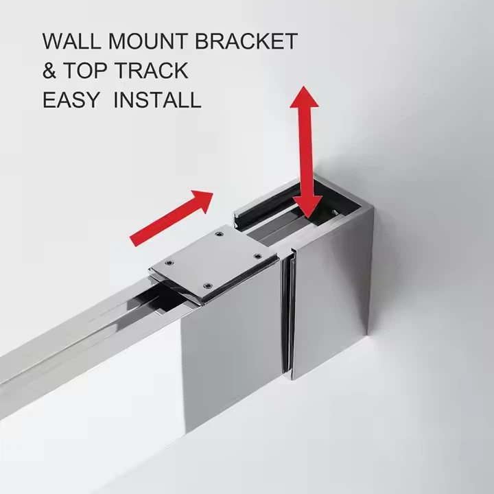 Double Sliding Soft Close Shower Door